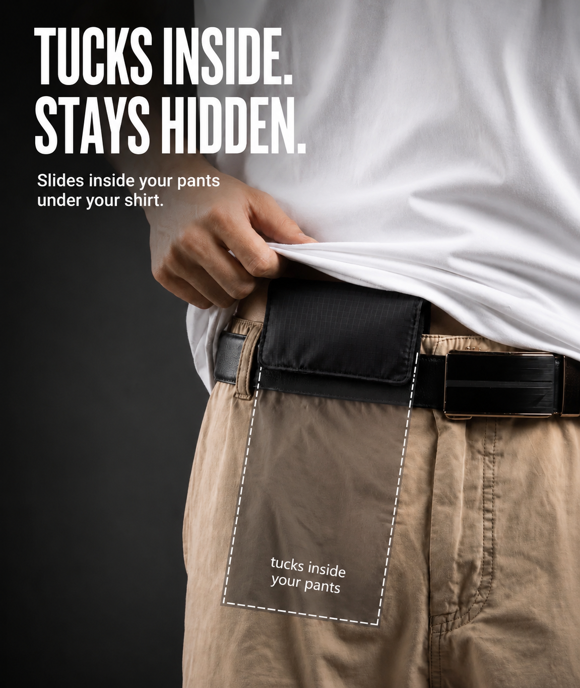 Hidden Pocket™ SafeCarry